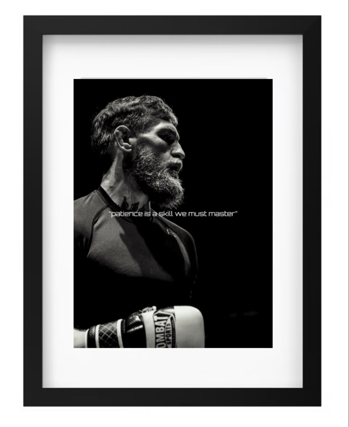 “PATIENCE” MCGREGOR
